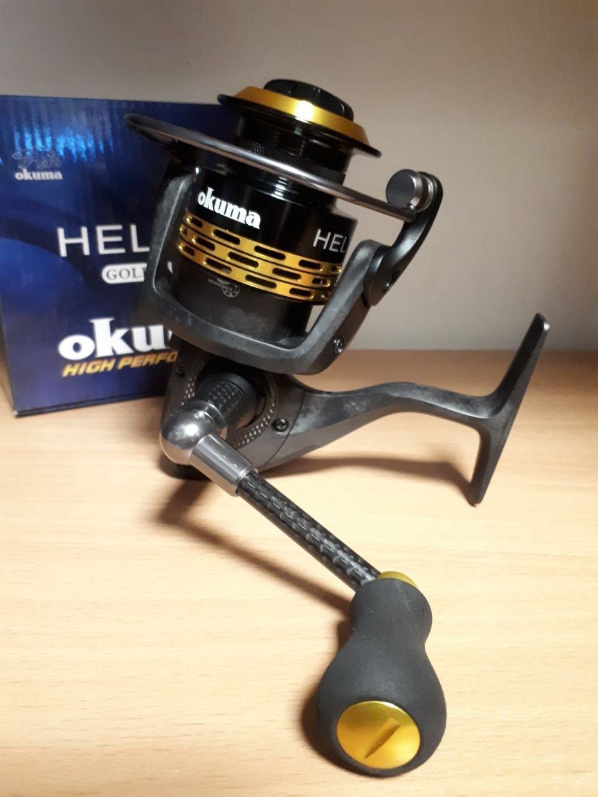 Kołowrotek Okuma Helios GOLD HXG-35 lekki węglowy wytrzymały