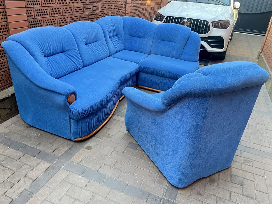 Кутовий диван + 1 крісло: комплект "Палермо"  «Leder und Classik GmbH»