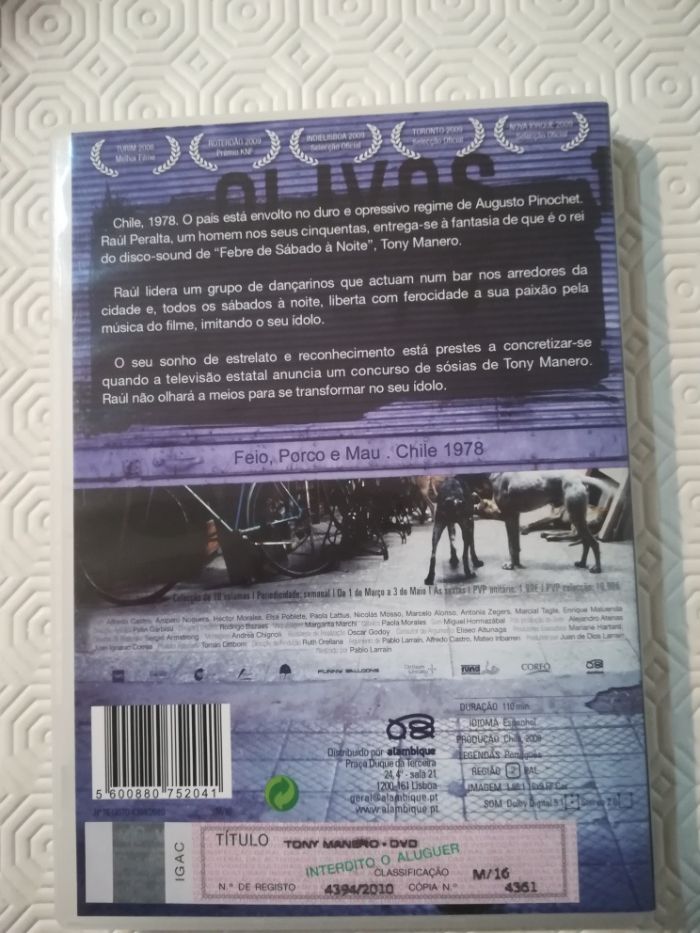 Dvd  Tony Manero
