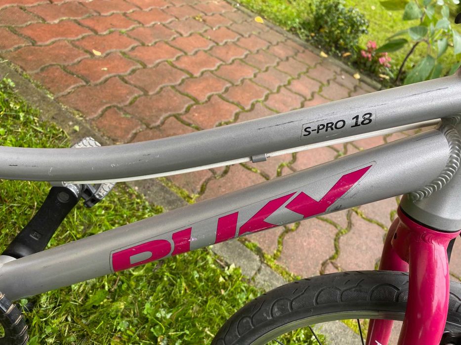 rower PUKY LS-PRO 18  różowy waga 6,3 kg jak WOOM