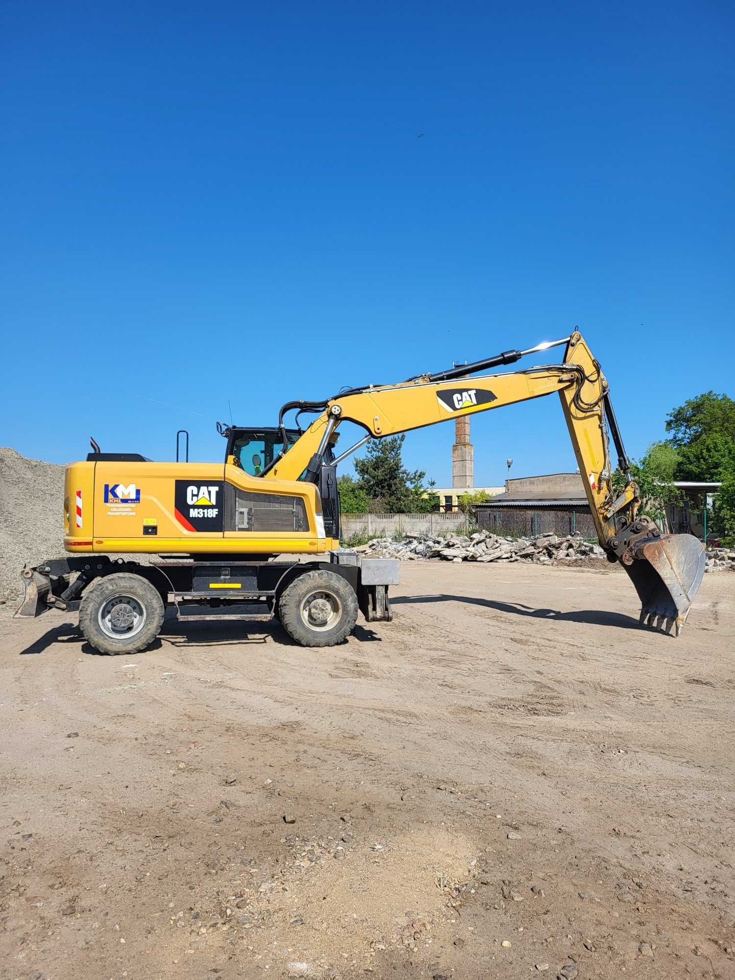 Koparka kołowa CAT M318F 2017r.