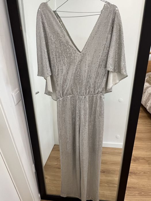 Macacão Zara lantejoulas