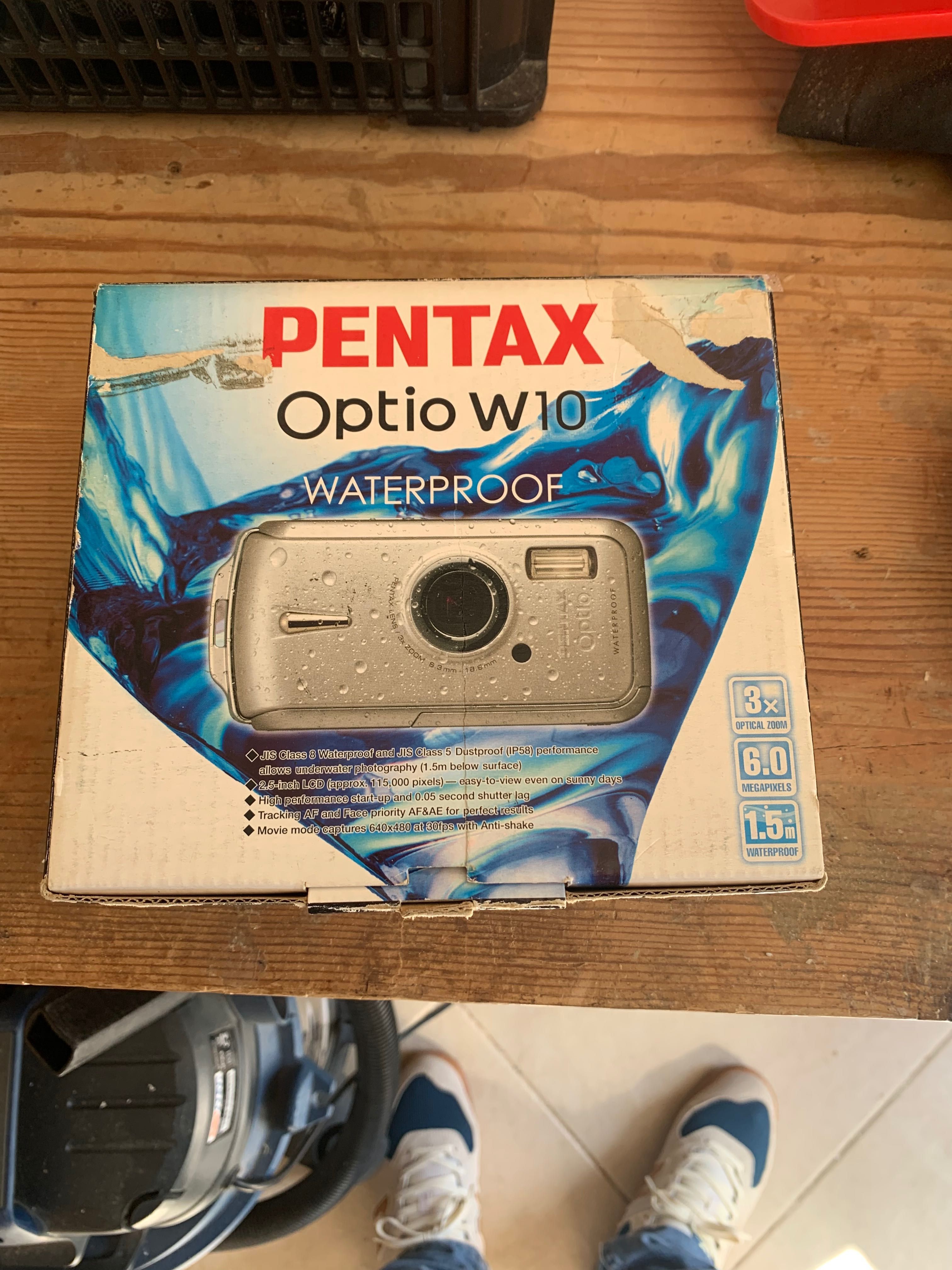 Pentax optio w10