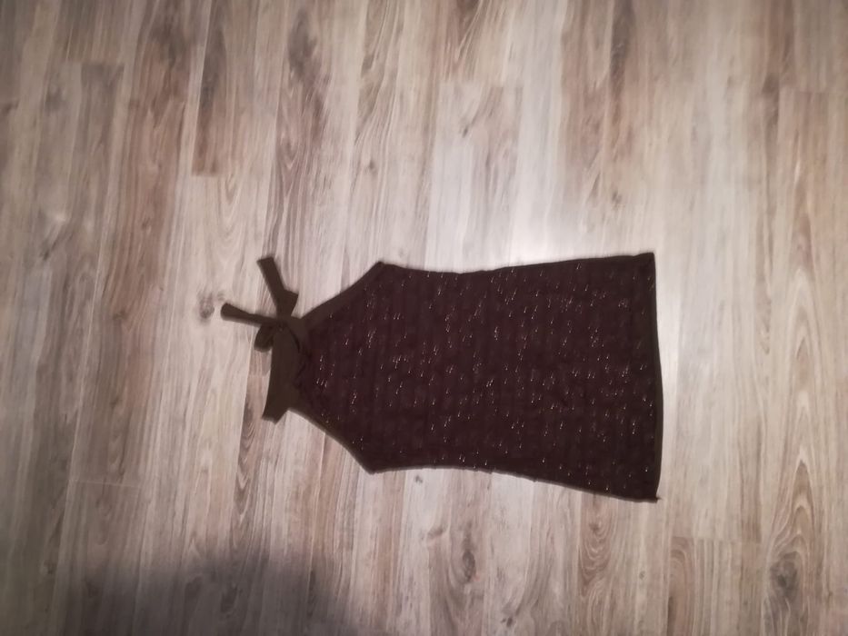 Tunika brązowa świecąca rozm.38