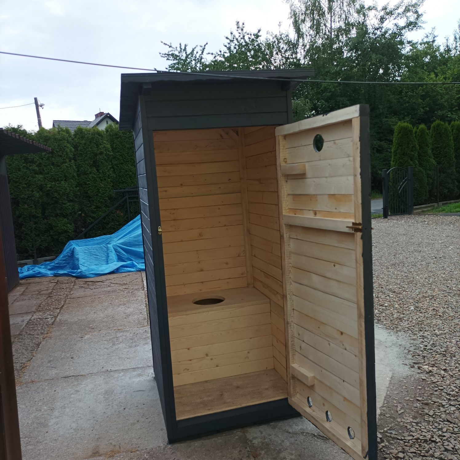Kibel Swawojka WC Toaleta Ogrodowa