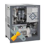 Atlas Copco технічне обслуговування та сервіс гвинтових компресорів
