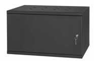 Szafa rack wisząca 19" 6U 380mm czarna Stalflex