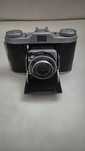 aparat fotograficzny z obiektywem Carl Zeiss Jena Tessar 2.8/50