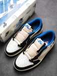 TravisScott\Jordan1*Retro*DamskieNikeAIrniebieski UnisexTrampki.38