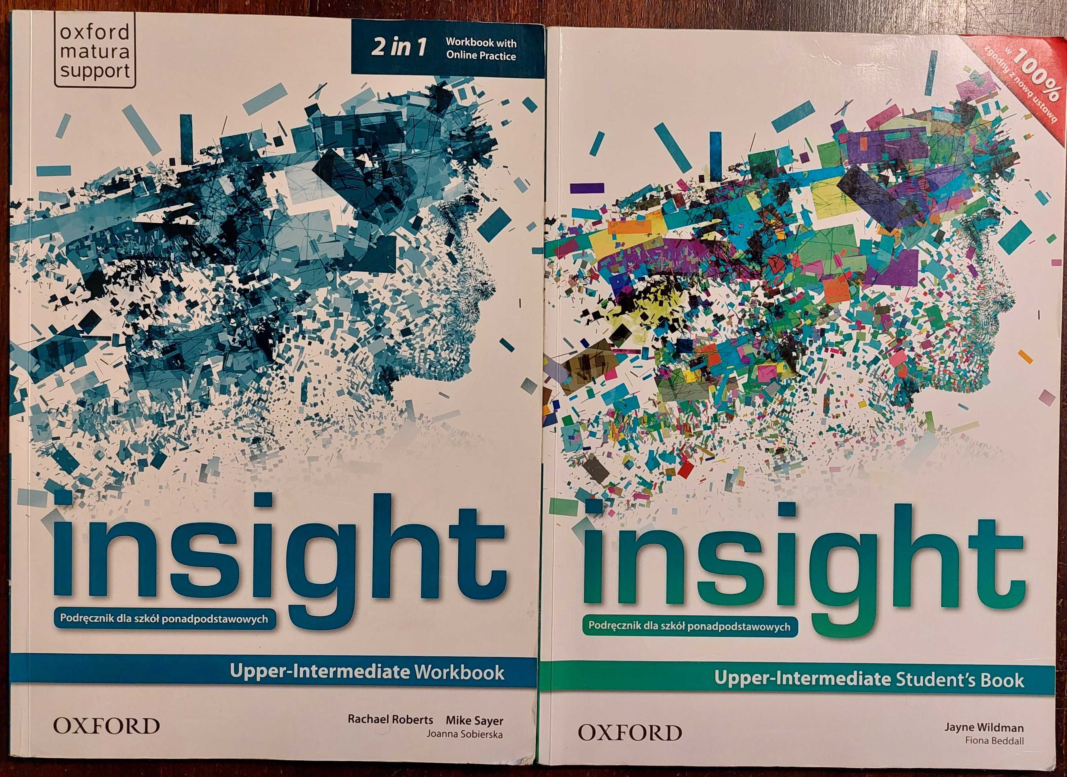 Insight upper-Intermediate student"s book + workbook