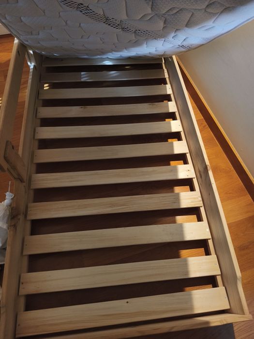 Estrado e colchao 90cm Pikolin