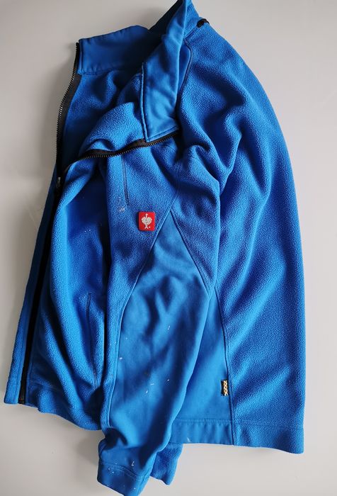 Niebieski polar, kurtka Engelbert Strauss es motion 2020, rozm XL