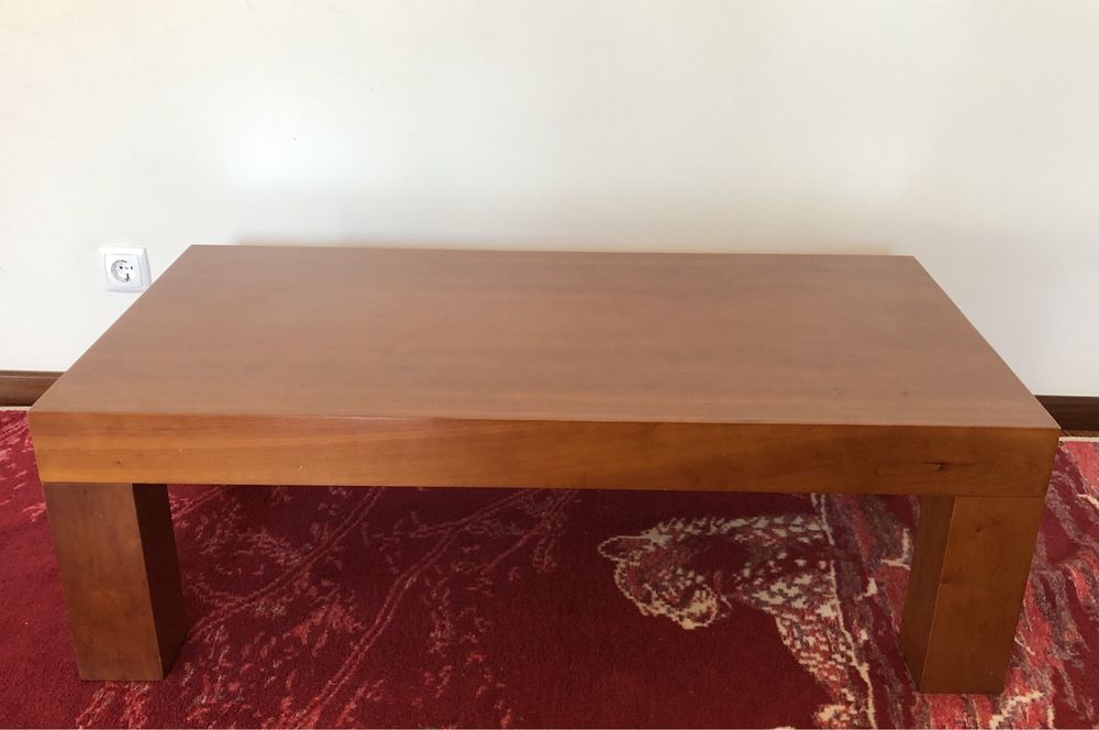 Mesa Cerejeira castanha de sala
