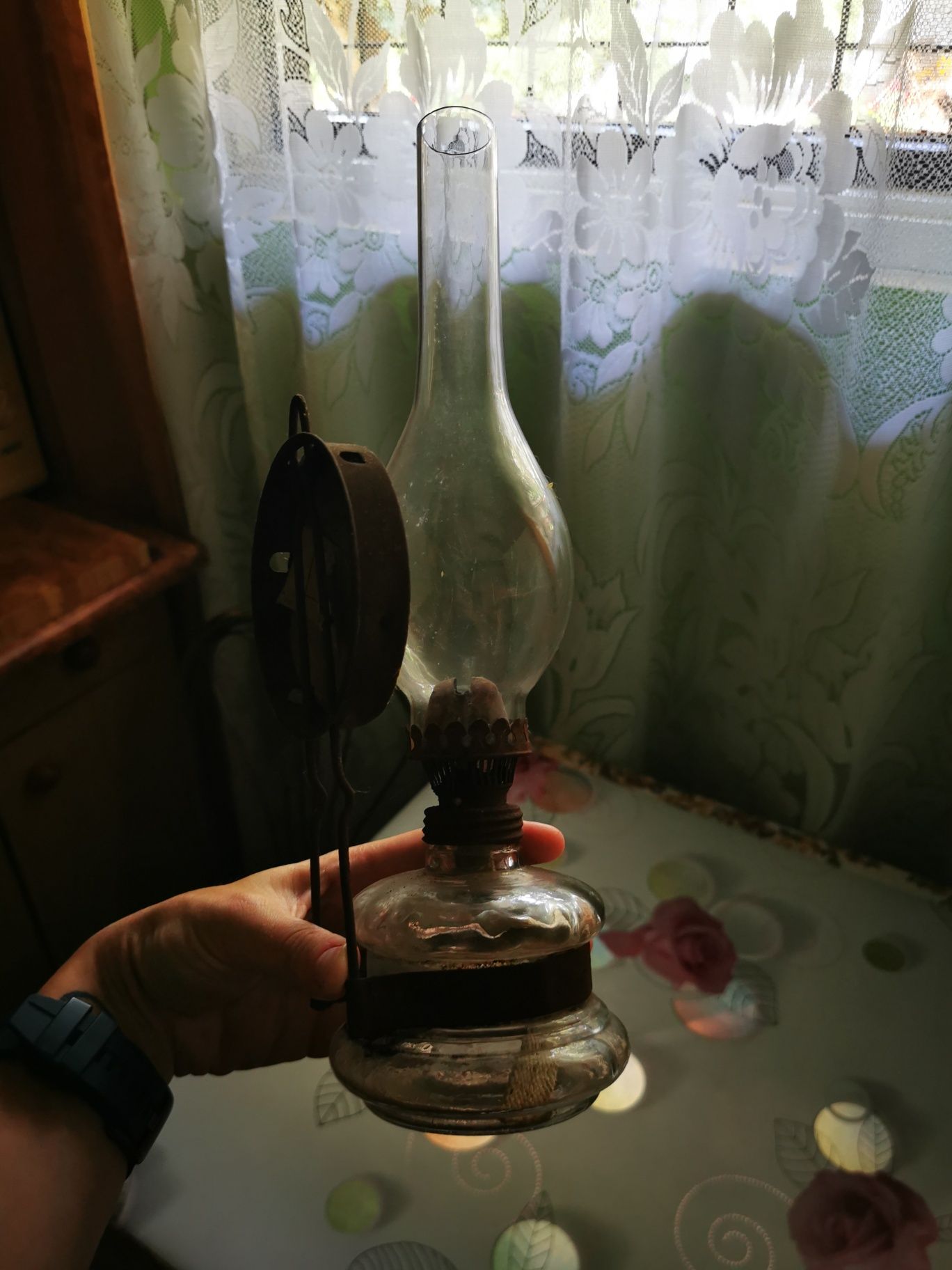 Lampa naftowa  zabytkowa