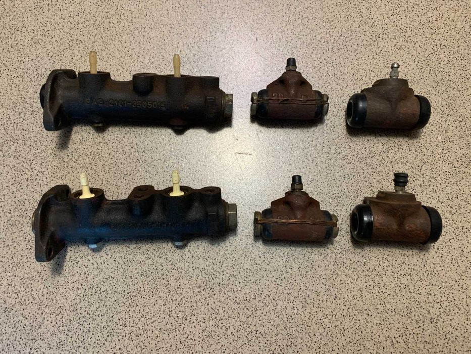 Реактивные тяги Тормозной цилиндр главный, задний ВАЗ Москвич 2140