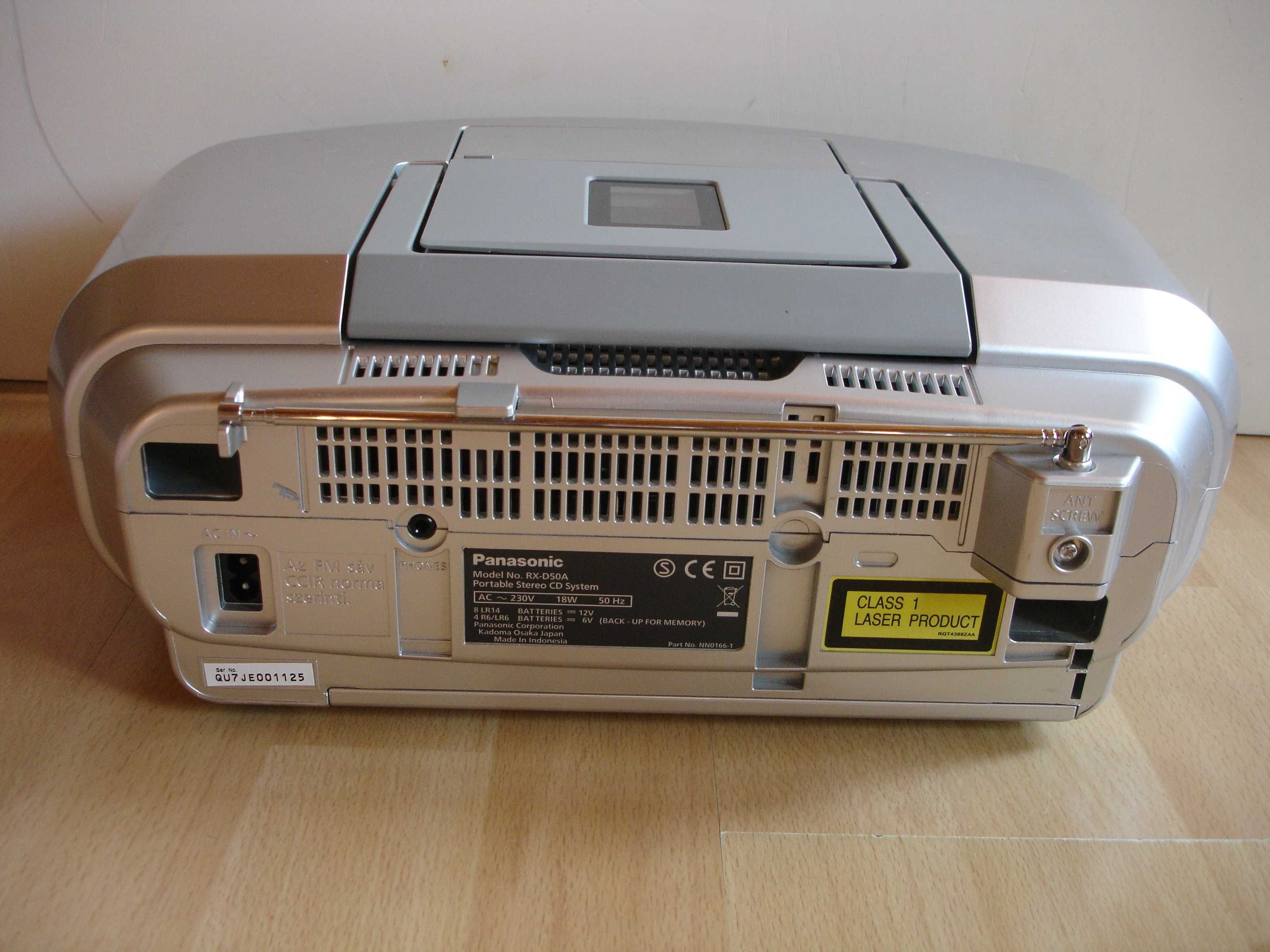 Radiomagnetofon PANASONIC RX-D50