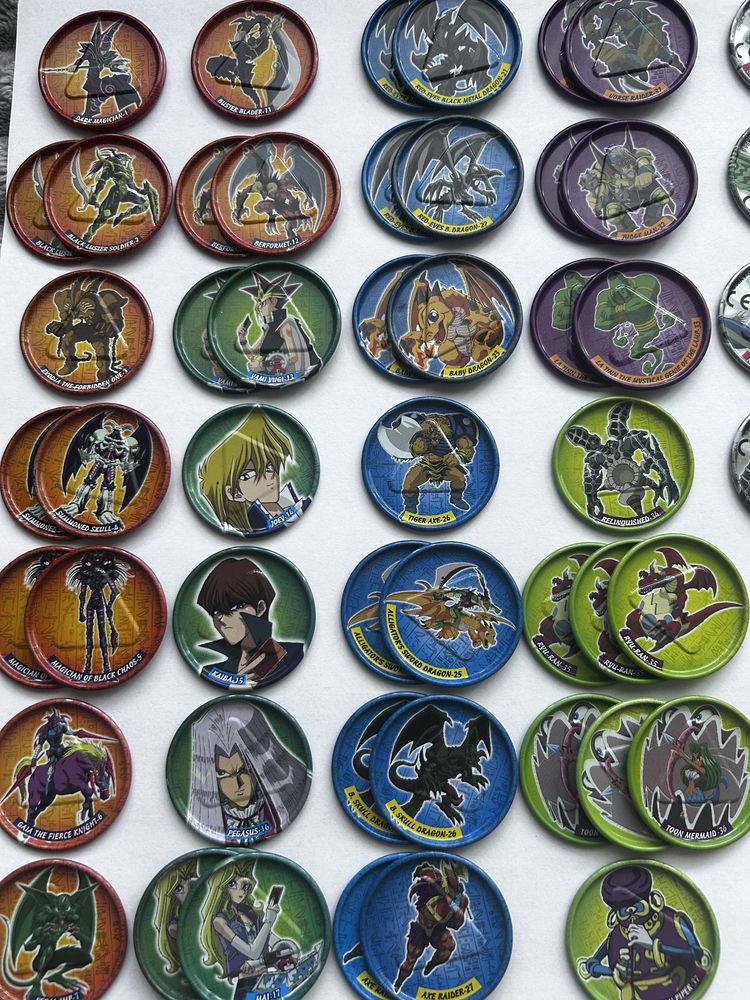 Kapsle Yu-Gi-Oh! metal Tazo i Duel Tazo
