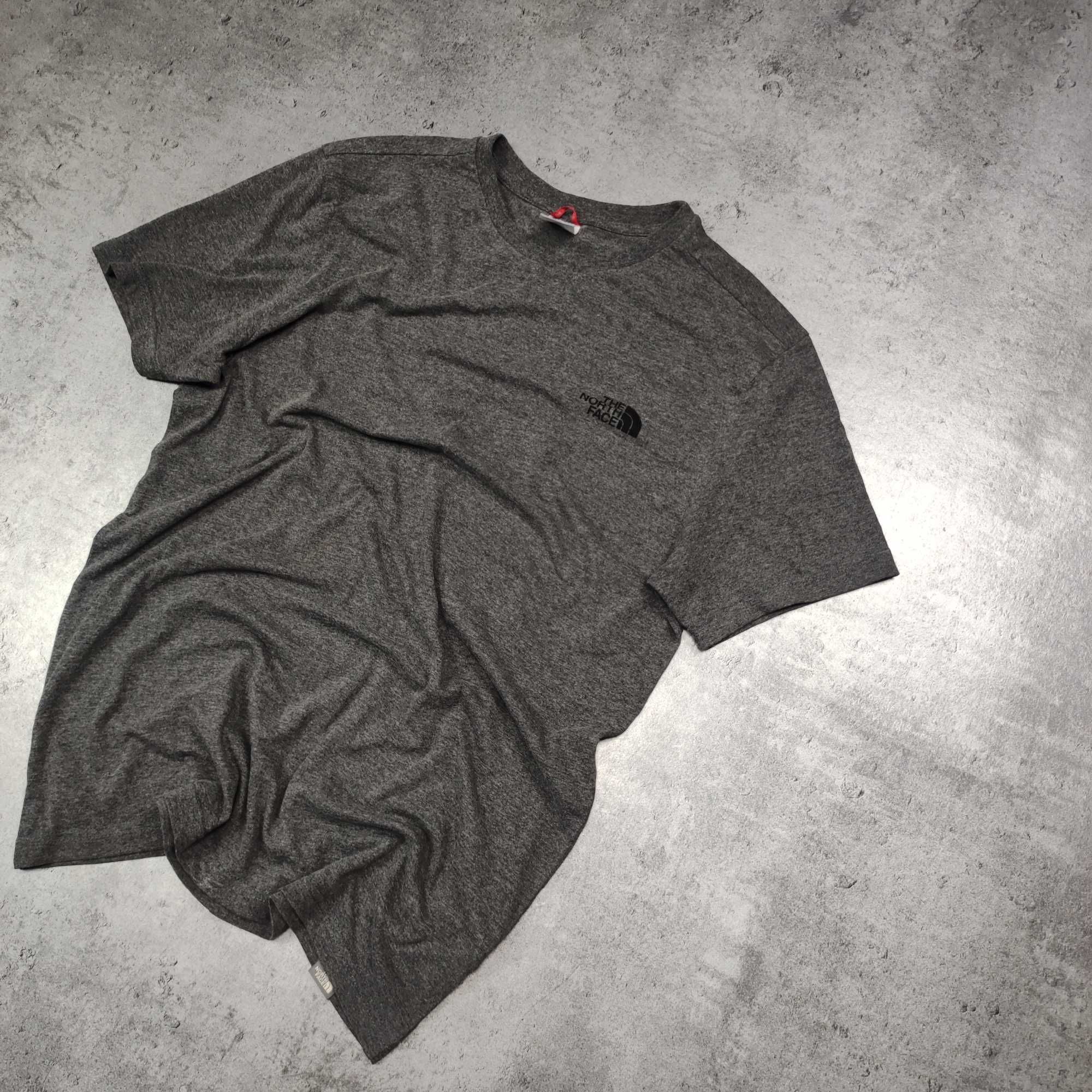 MĘSKA Koszulka Klasyczna Górska Bawełna Szara TNF The North Face Sport