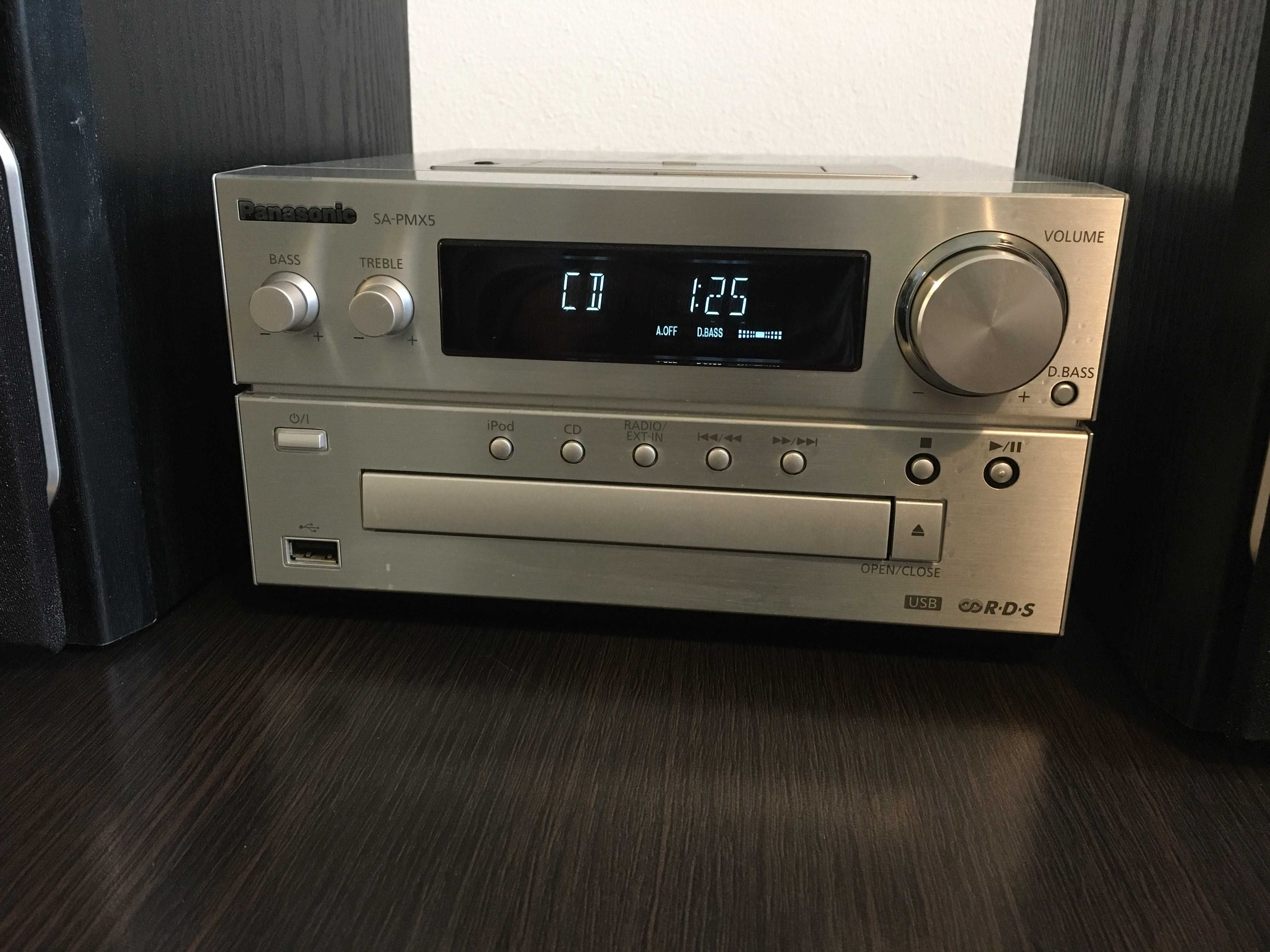 amplituner wzmacniacz stereo kolumny cd