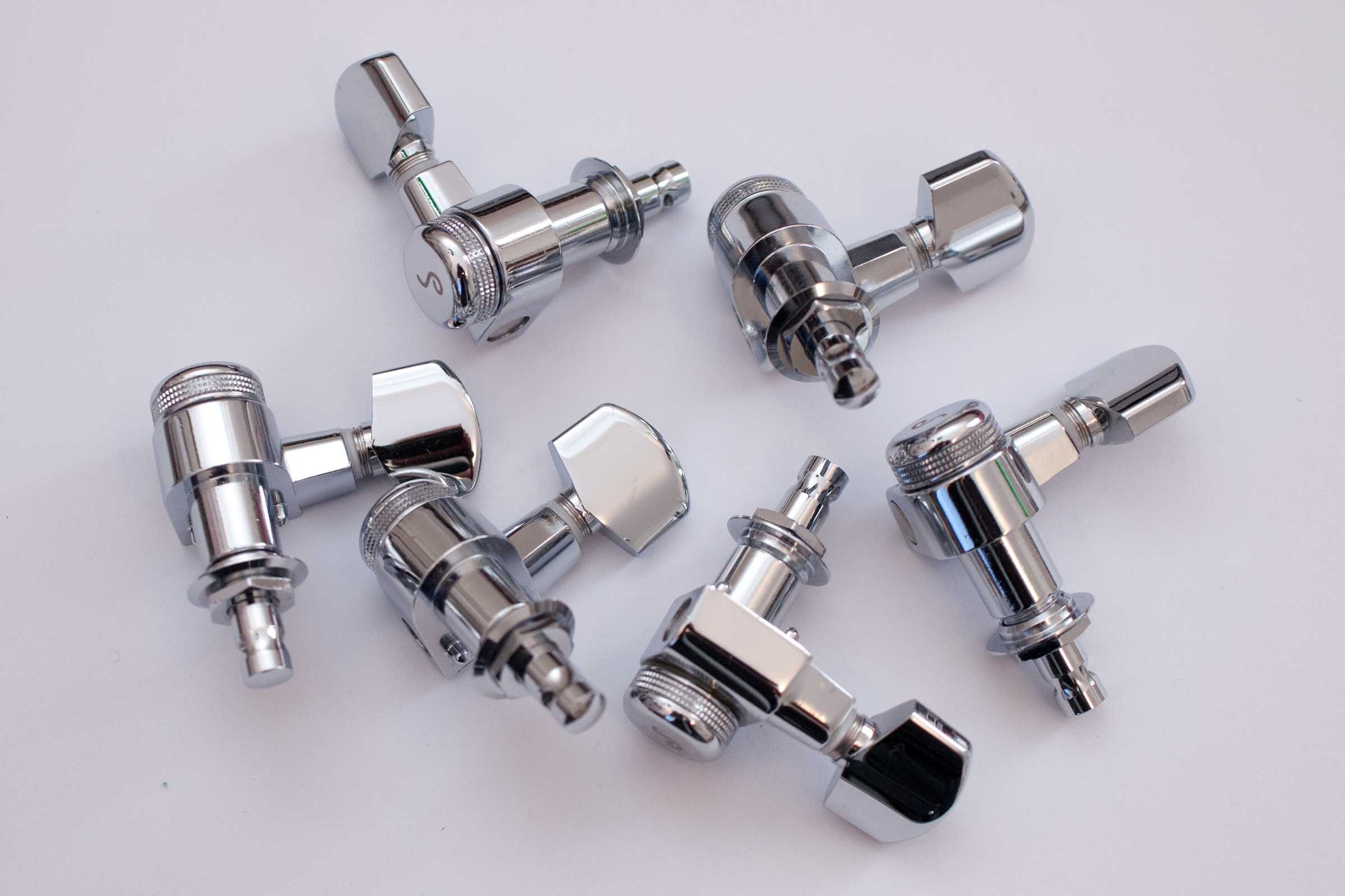 Schaller M6 2-Pin Mount Locking Tuners (Para Fender e Squier)