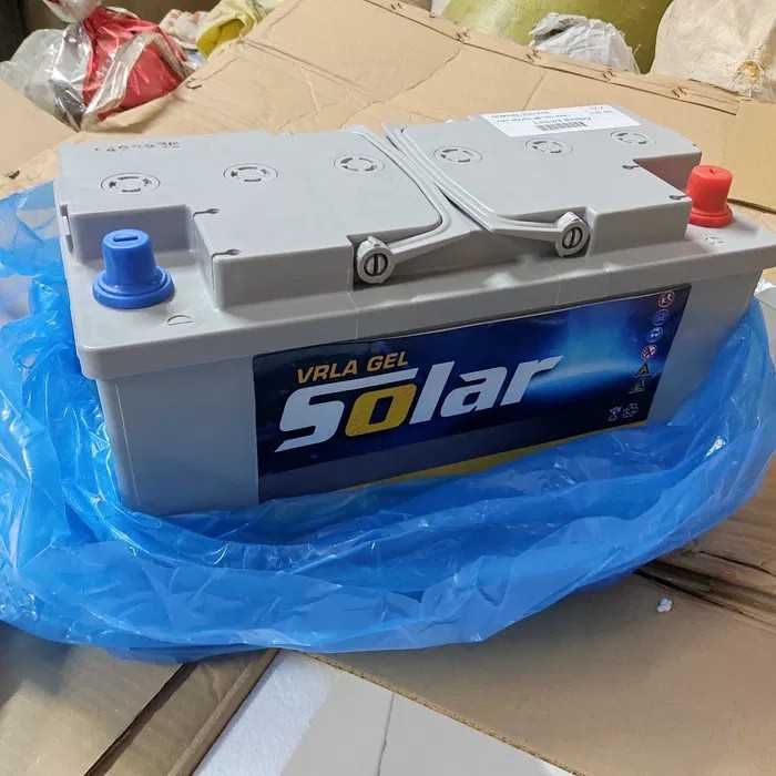 Гелевий акумулятор Solar 12v 130AH AGM - GEL глибокого циклу заряду