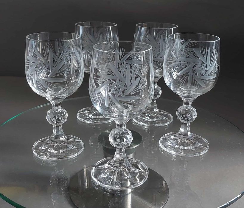 Bohemia Kryształ zestaw 5 kieliszków