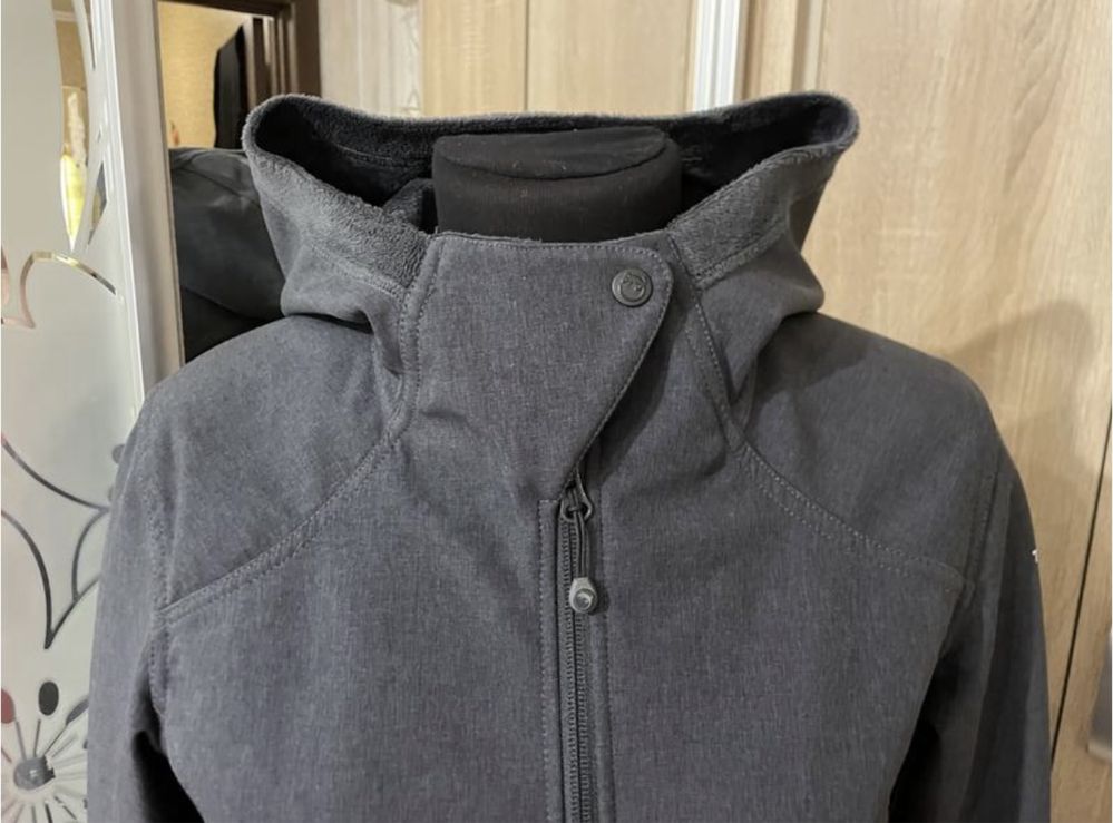 Роскошная термокуртка, пальто софтшелл trevolution 48 размер