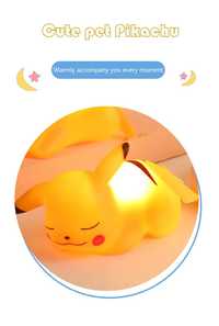 Pokemon Pikachu lampka nocna świecąca zabawka dla dzieci