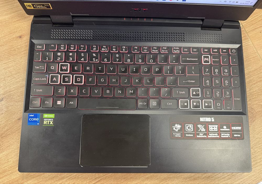 Acer Nitro 5 i5-12gen/RTX3060 - otoLombard LUMIK Sieradz