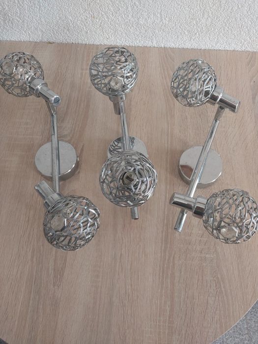 Lampa sufitowa komplet
