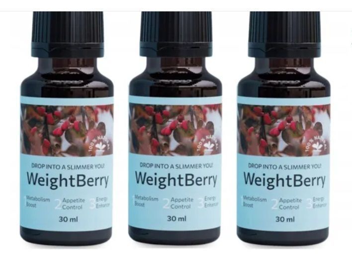 3X Weightberry (30 Ml) Ekologiczny Sposób Na Odchudzanie
