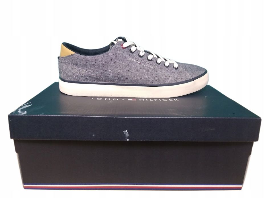 Tommy Hilfiger 44 Buty Męskie Th Hi Vulc Low Chambray Fm0Fm04945 T127