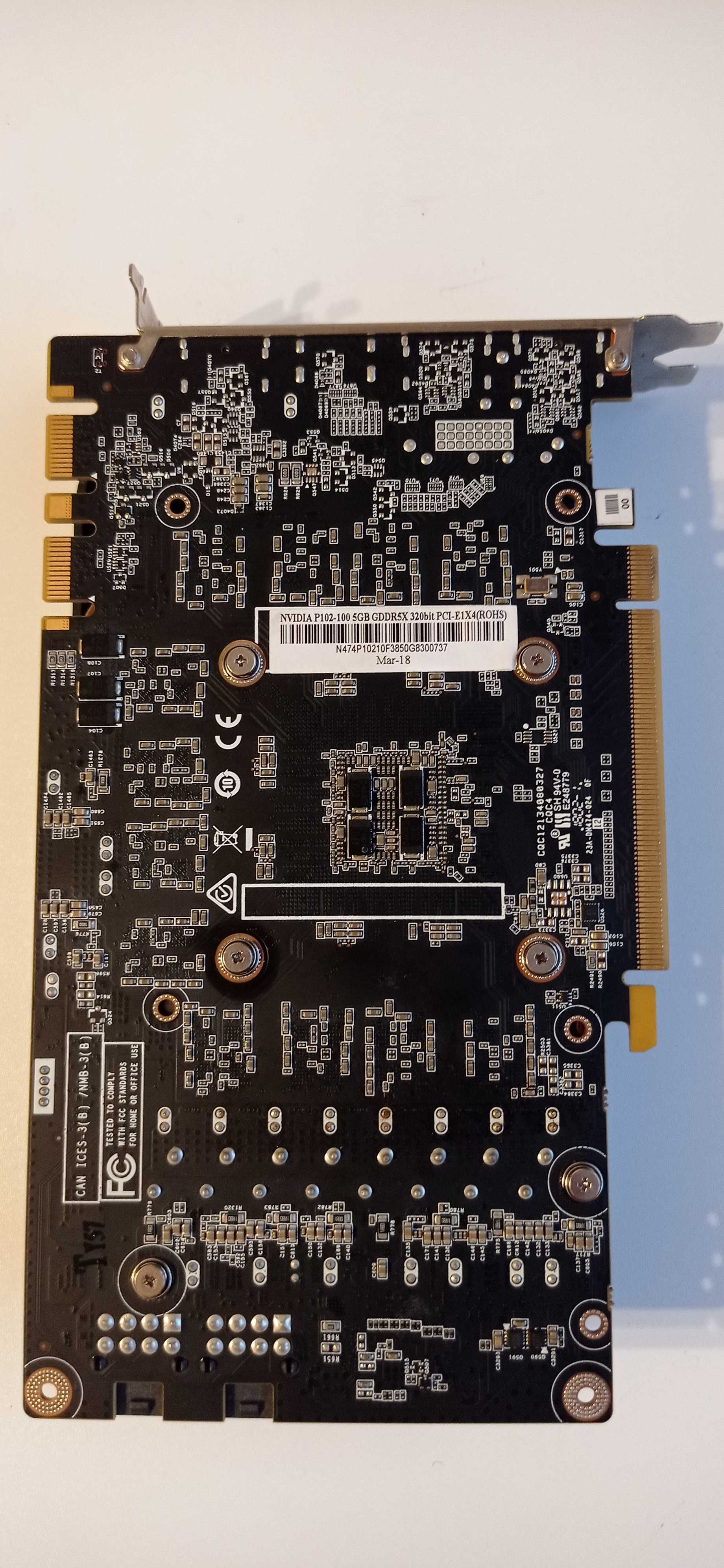 Видеокарта Nvidia  p 102-100 10GB