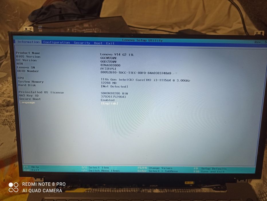Матриця 11.6-15.6 slim 30pin.