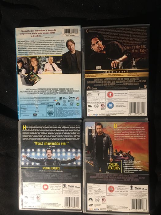 Californication completa Bluray e DVD