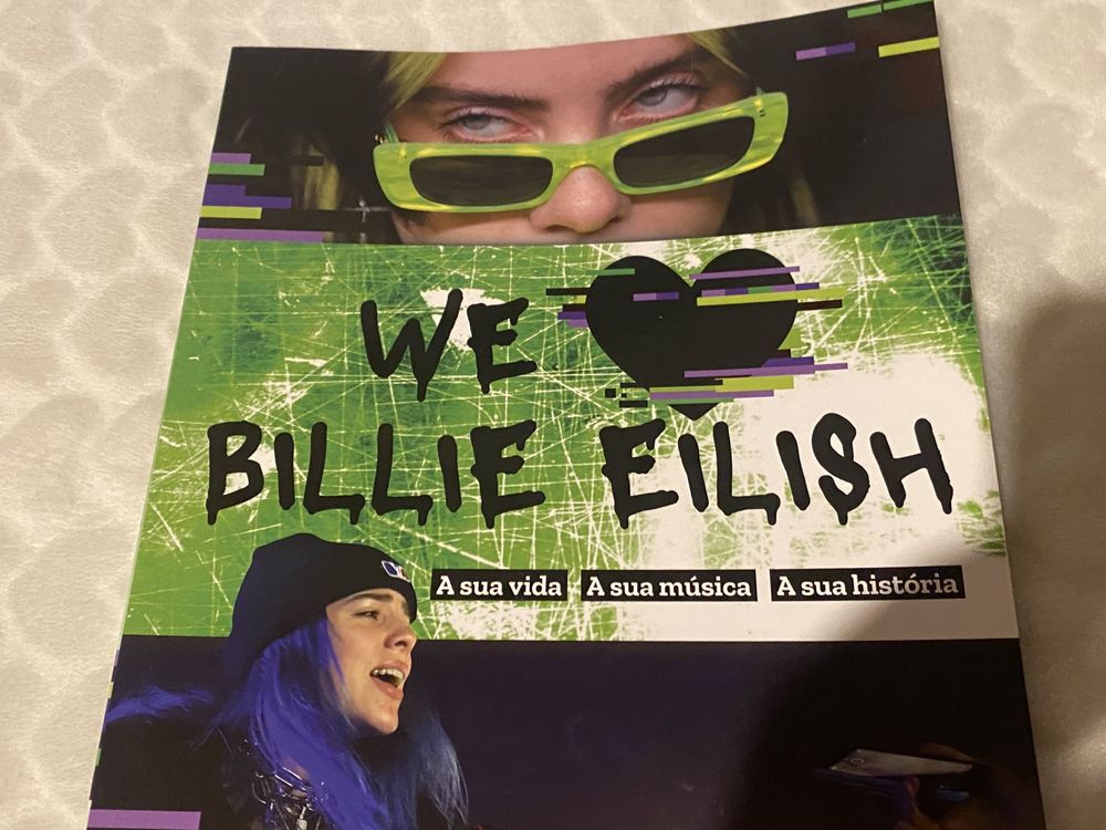 Livro : We Love Billie Eilish - Novo - oferta portes