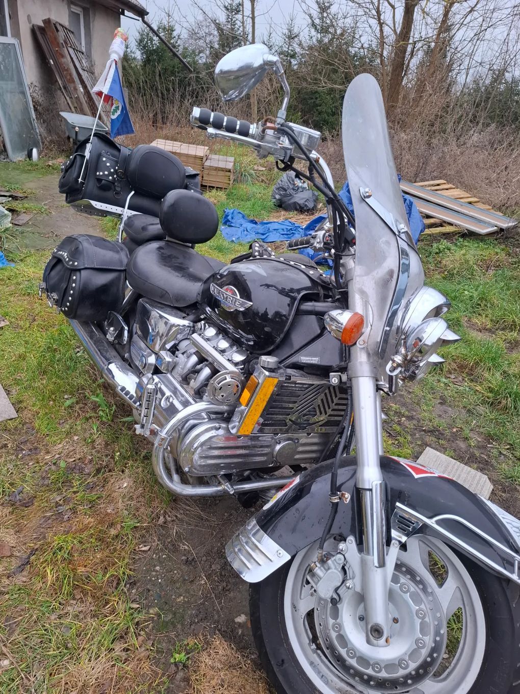 Honda Valkyrie Stan techniczny. Po serwisie Olejowym oraz nowe opony i akumulator