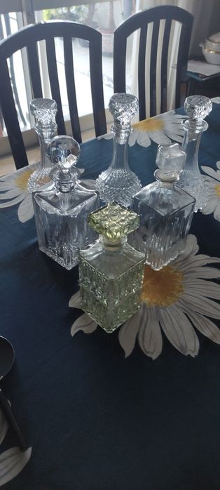 Conjunto de várias peças de Cristal