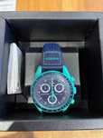 Omega x Swatch Polar Lights Bioceramic Watch - Glitter Strap Aurora