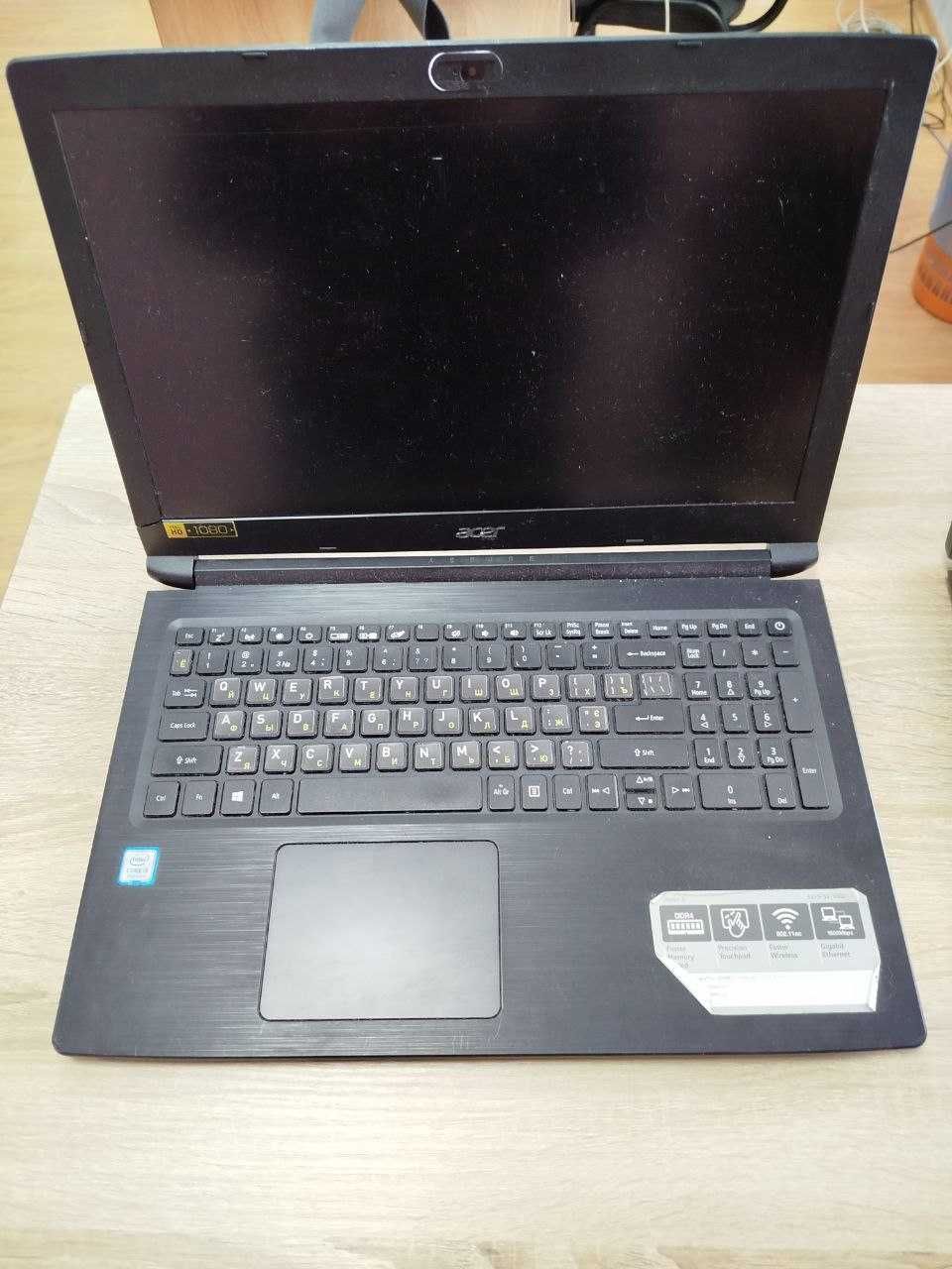 Ноутбук Acer Aspire 3 Intel Core i5 2.5 GHz/ RAM 8GB DDR3/ 240GB