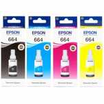 2 Набори чорнил Epson 664. Оригінал