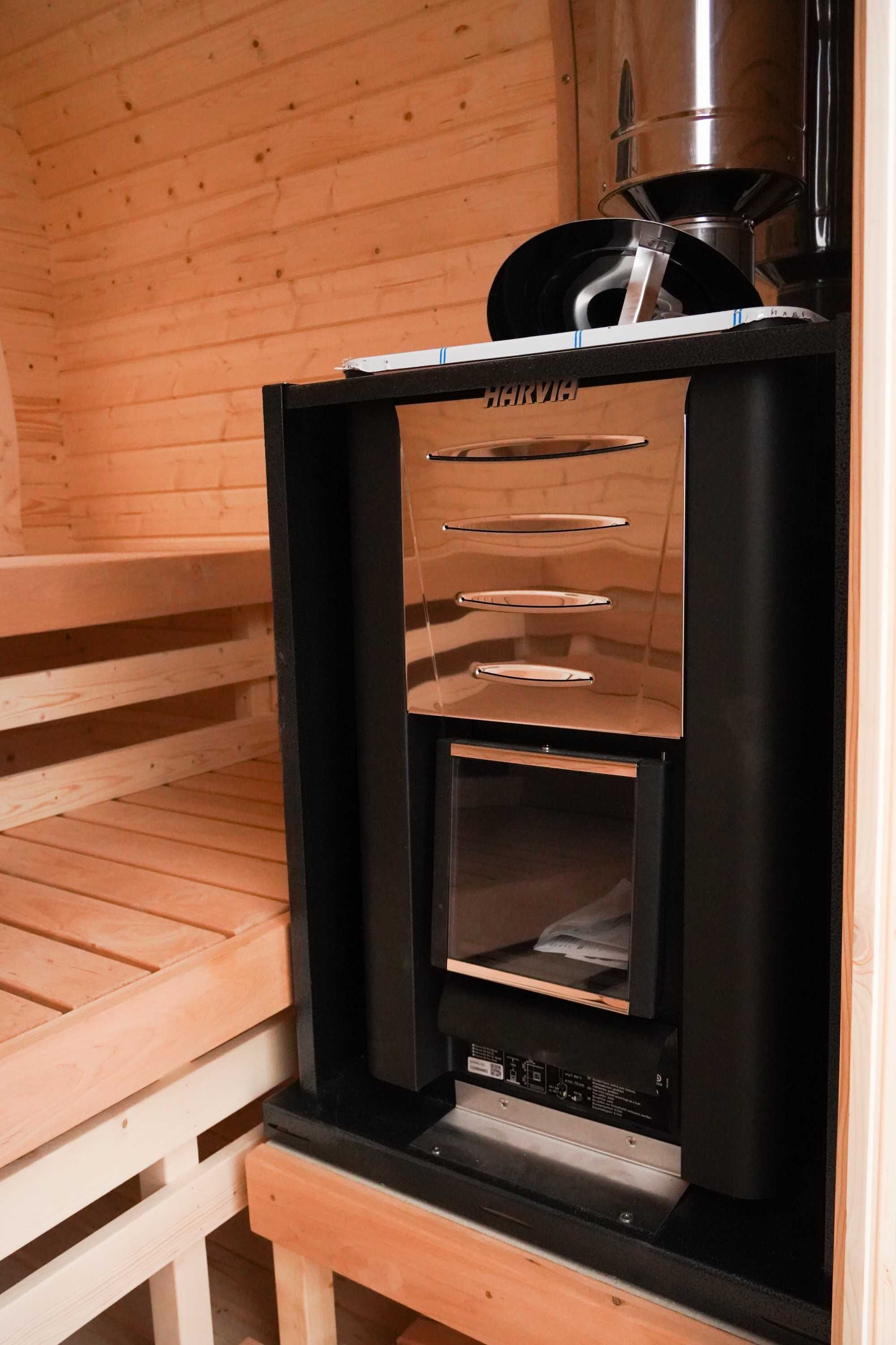 Sauna Kwadro 200cm Sauna Ogrodowa Wyposażona od Producenta z Litwy !!!