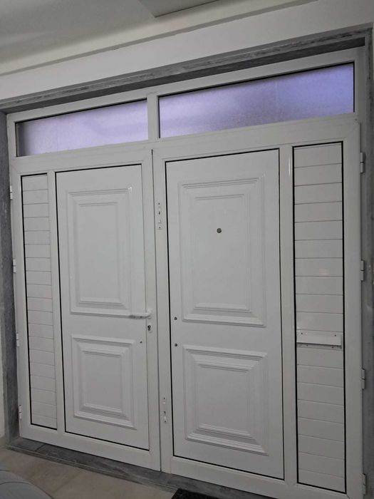 Portão de garagem tipo porta