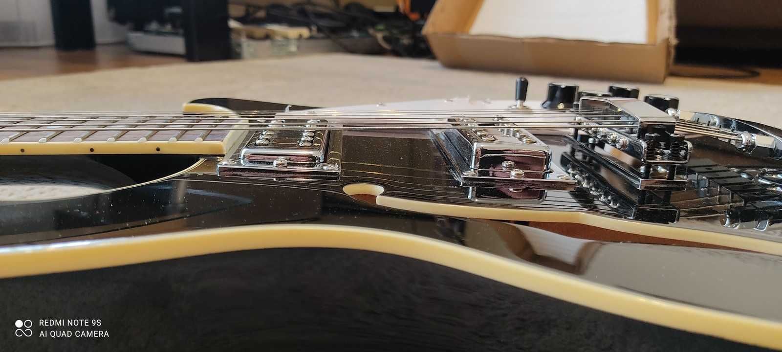 Gitara elektryczna Harley Benton RB-600BK Semi Hollow + SETUP! OKAZJA!