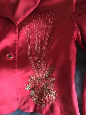 Костюм з гарної  тканини. Турція. Segese.