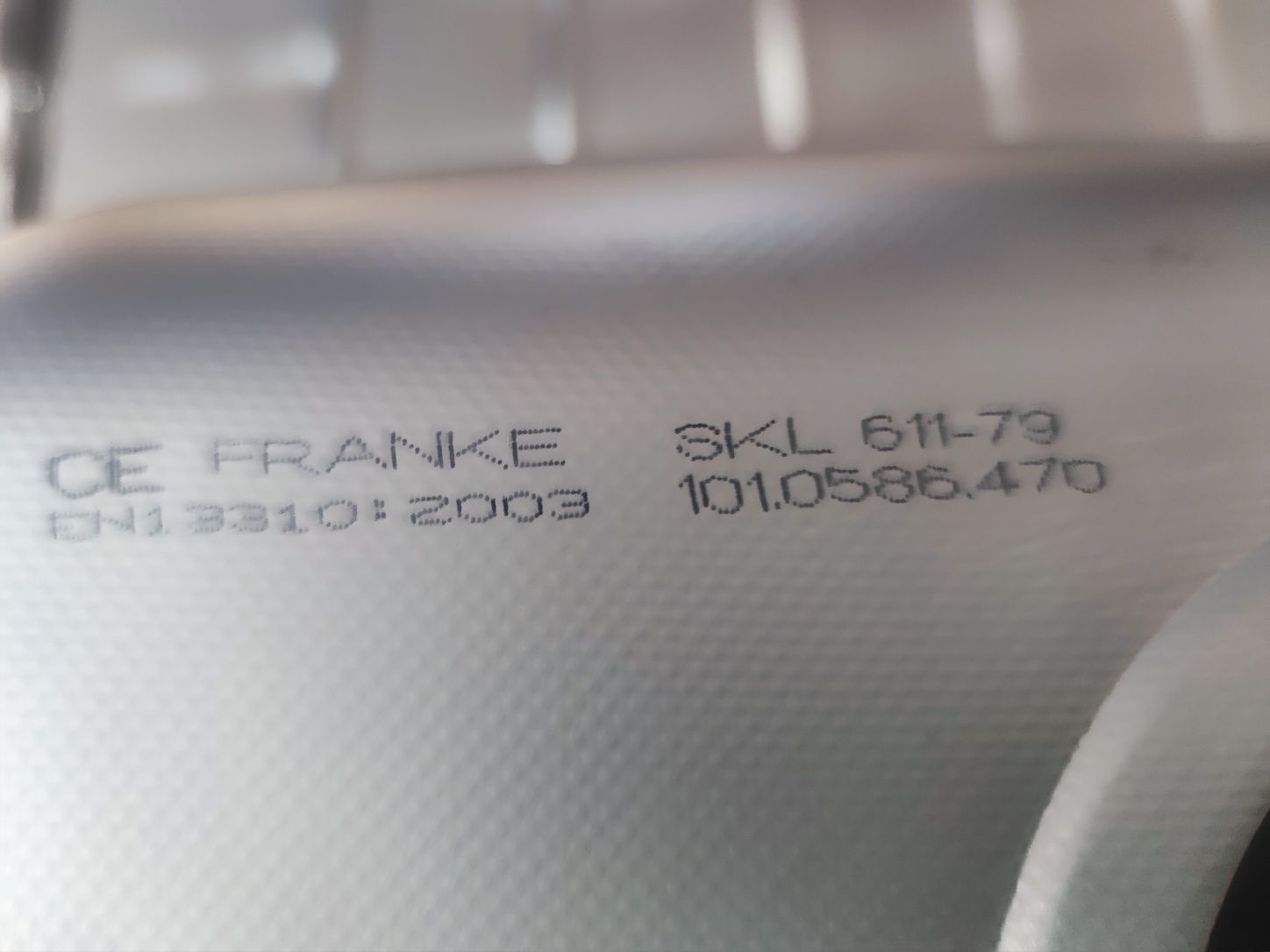 Zlew Franke jednokomorowy