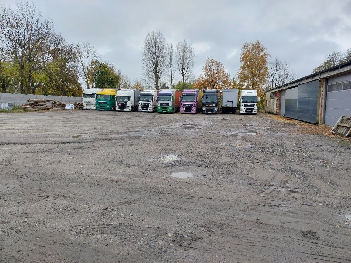 Hala magazyn TIR PARKING skład baza transportowa LSSE A4