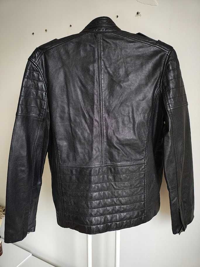 -  Calvin Klein Jeans - Kurtka skórzana r. L / XL