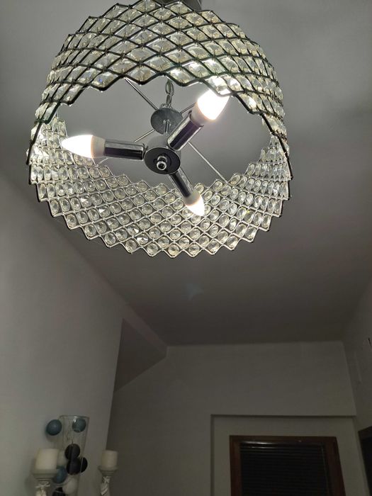 Lampa wisząca  -chrom