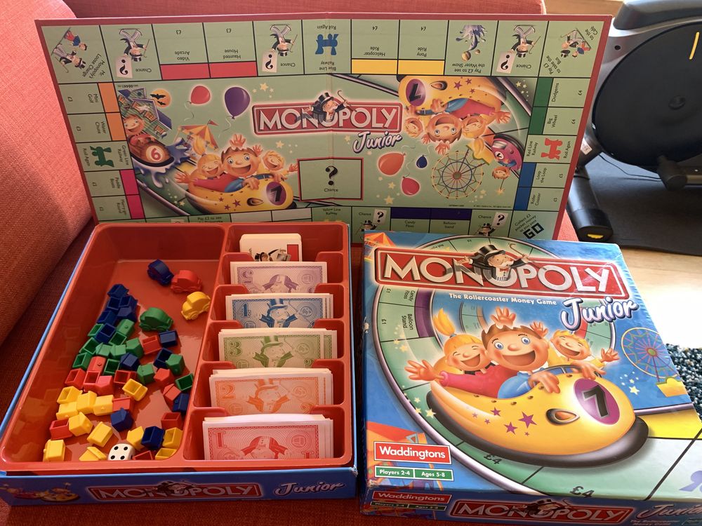 Jogo Monopoly Junior. -completo